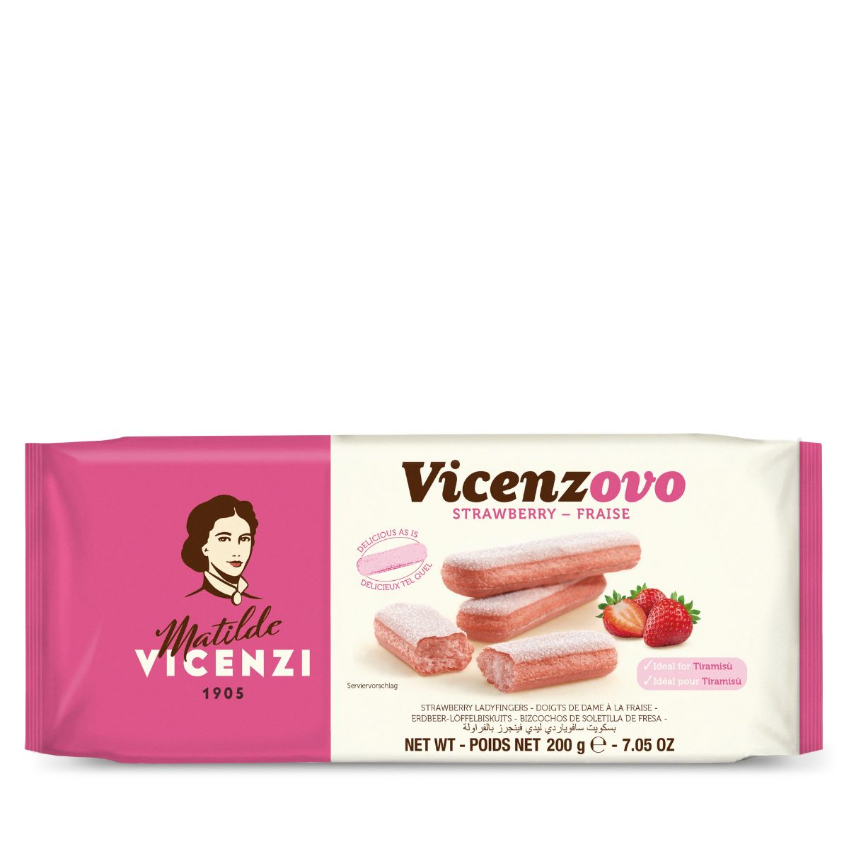 Σαβαγιάρ Matilde Vicenzi Vicenzovo Strawberry Ladyfingers